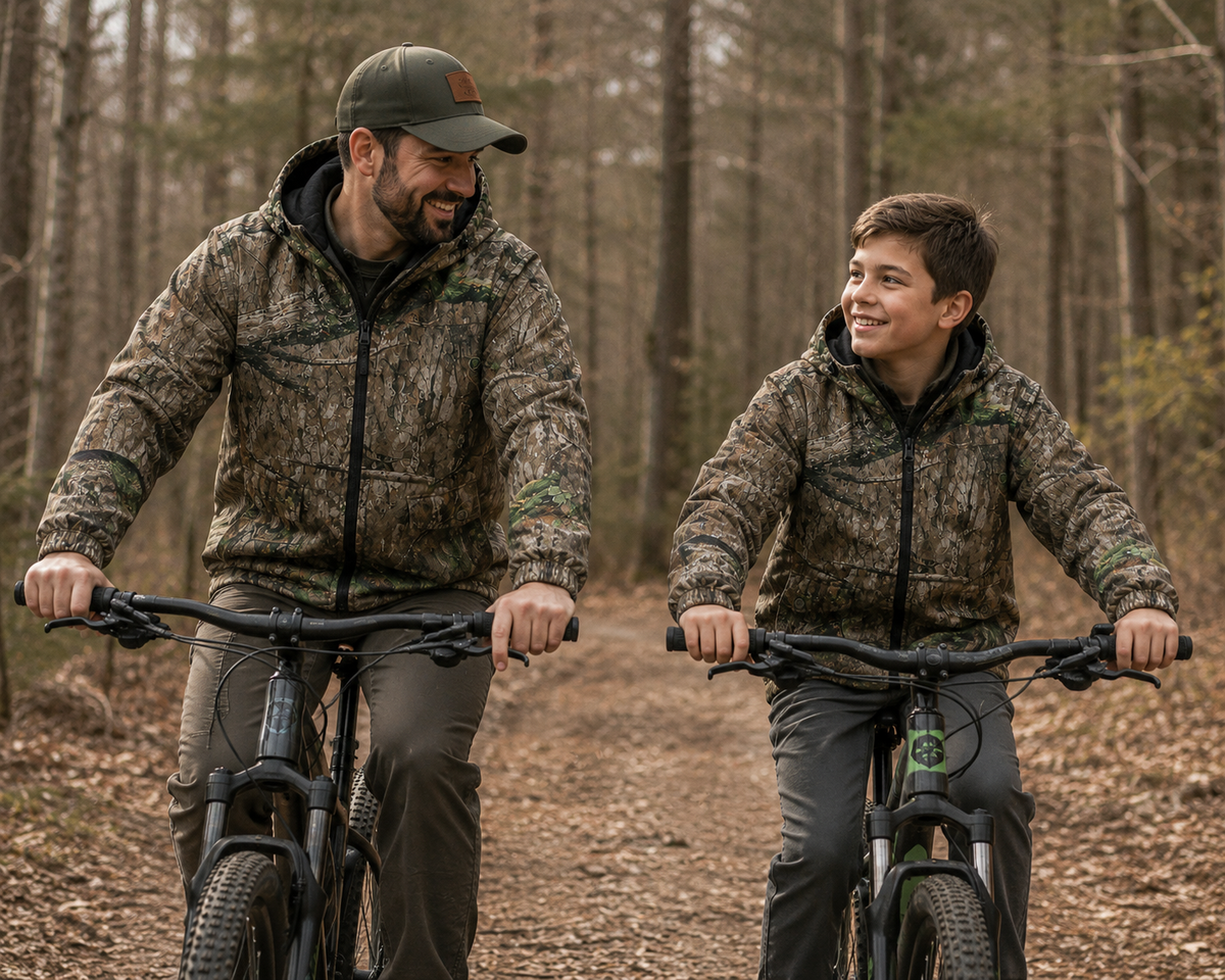 Mossy Oak Men's Insulated Camo Jacket – Country Roots Pattern – Quilted Lining, Cotton Twill Shell, Cold Weather Work Jacket