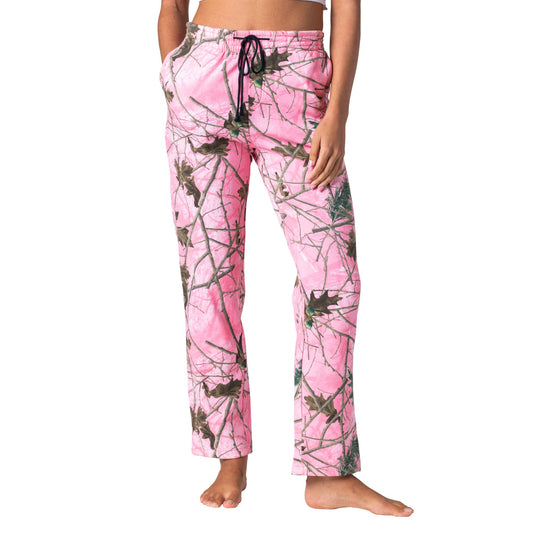 TrailCrest by Treel Women's Open Botton Cotton Blend Cozy Sweatpants Yoga Lounge Pants