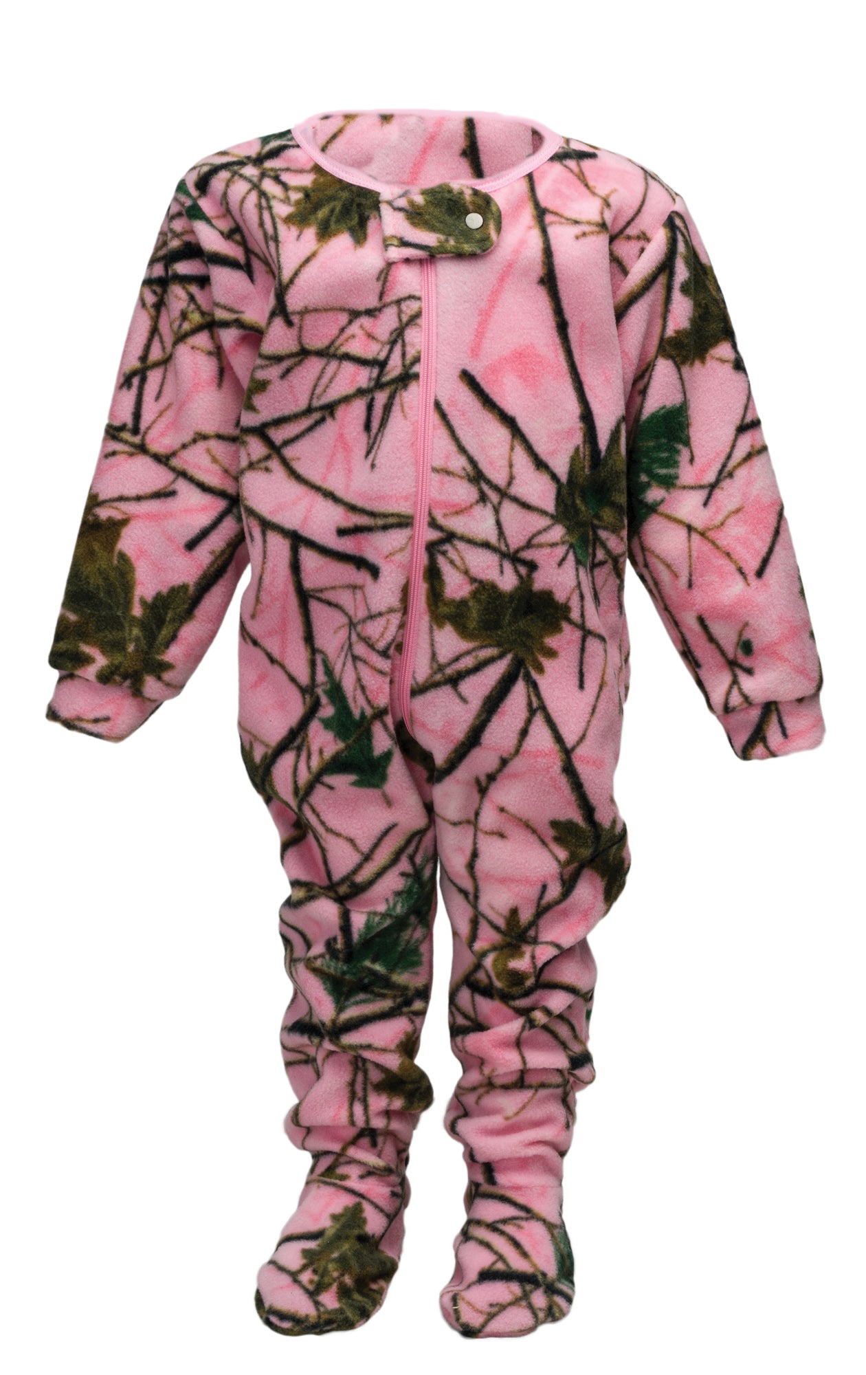 TrailCrest by Treel Infant Camo One Piece Play Footie Fleece Crawler
