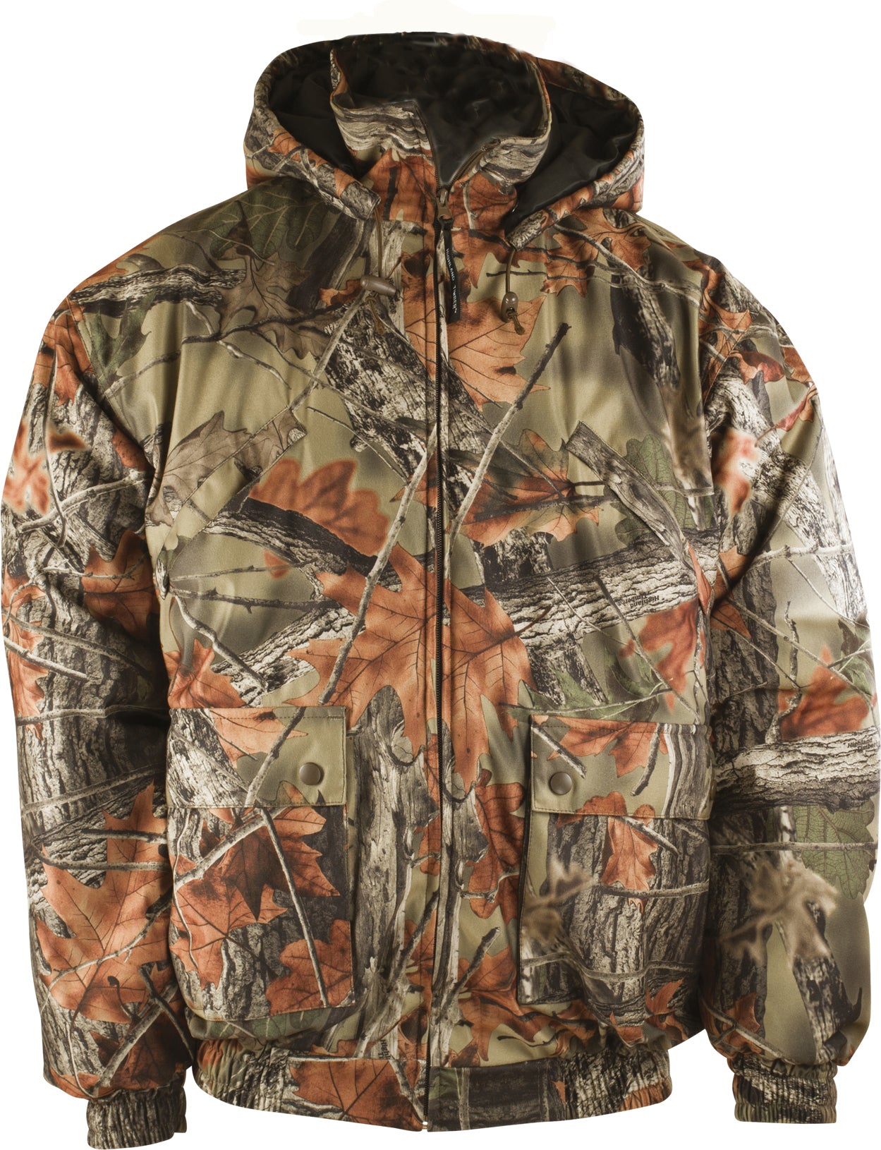 TrailCrest by Treel Men's Tactical Jacket - Insulated & Waterproof Warm Camo Hunting Coat