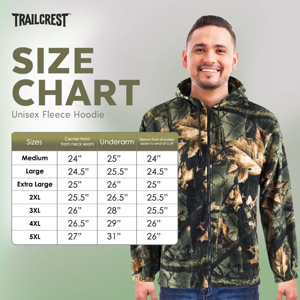 TrailCrest by Treel Chambliss Full Zip Hoody Sweatshirt
