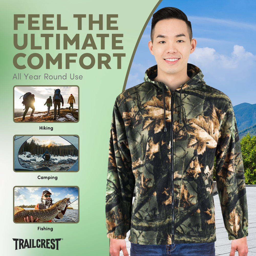 TrailCrest by Treel Chambliss Full Zip Hoody Sweatshirt