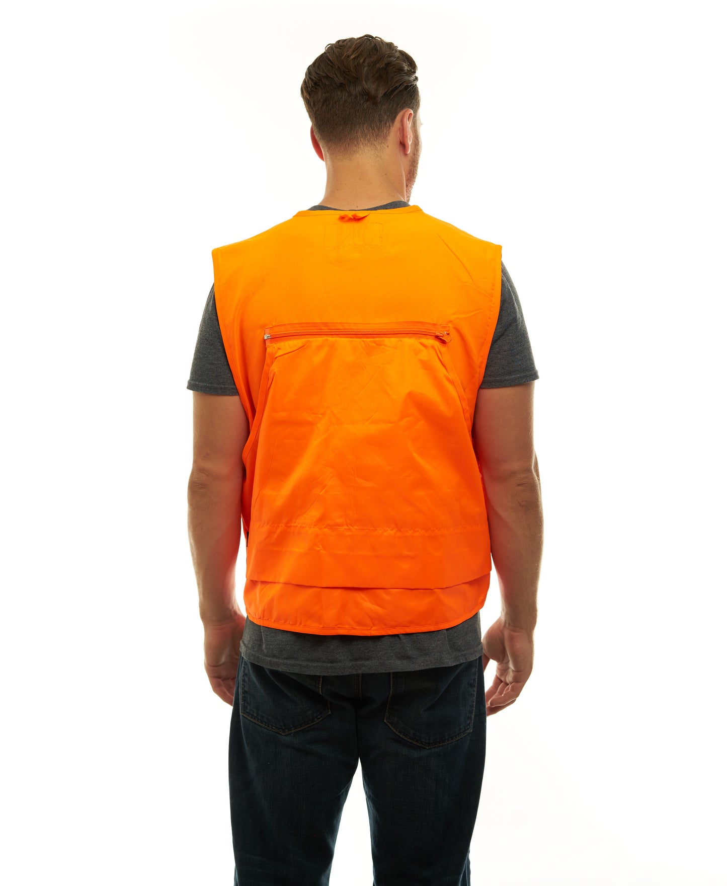 TrailCrest Men's Safety Front Loader High Visibility Vest