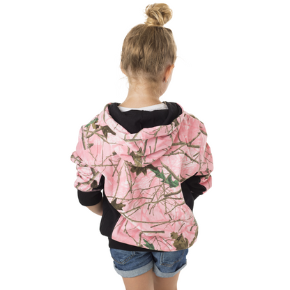 TrailCrest by Treel Girl's Full Zip Up Hoodie Sweatshirt Fashion Hooded Jacket