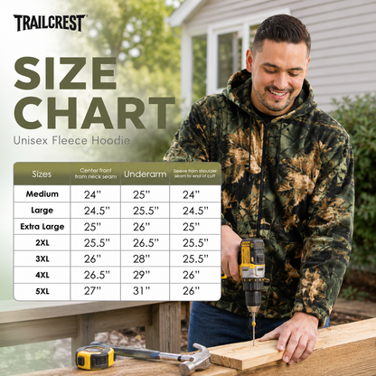 TrailCrest by Treel Chambliss Full Zip Hoody Sweatshirt