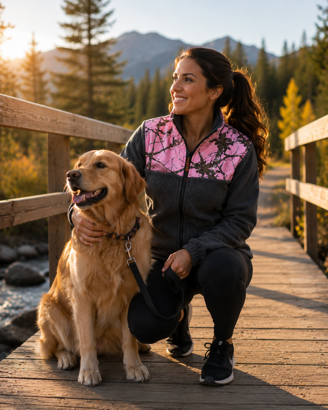 TrailCrest by Treel Women's Classic Fit Polar Soft Fleece Full Zip Up Jacket
