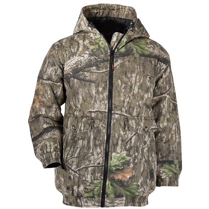 TrailCrest by Treel Men's Mossy Oak Canvas Insulated Tanker Jacket