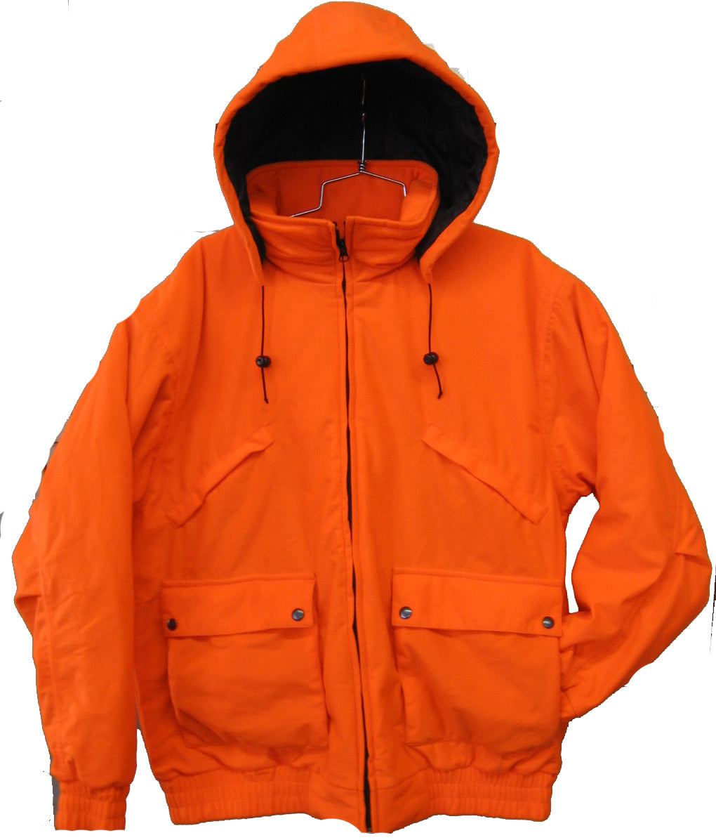 Men's Safety Blaze Orange Insulated & Waterproof Tanker Jacket
