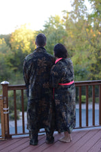 Load image into Gallery viewer, Men&#39;s Camo Fleece Plush Robe - with Shawl Collar
