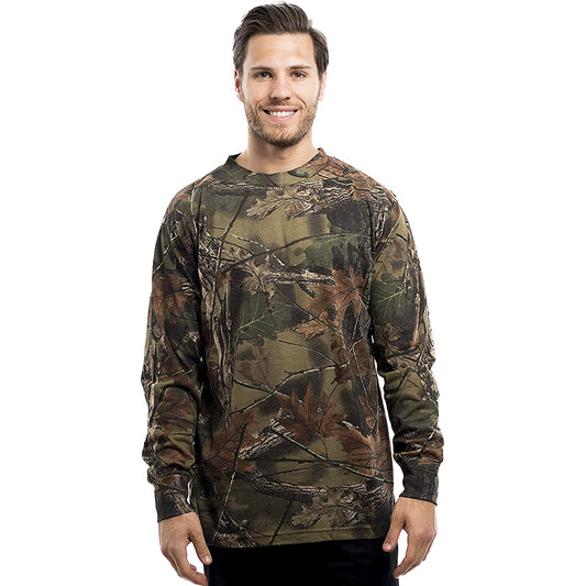 Men’s Athletic Long Sleeve Casual Sports Tee