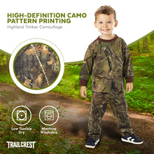Load image into Gallery viewer, Infant-Toddler Cotton Camo Long Sleeve Set